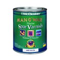 Man O War McCloskey  Satin Clear Marine Spar Varnish 1 qt 080.0006505.005